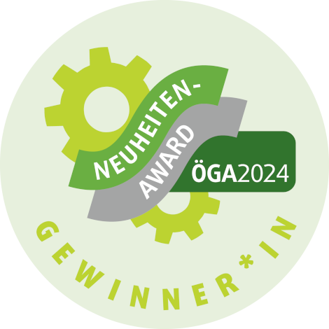 Rollrasenleger Neuheiten-Award 2024 bei der ÖGA 2024 Schweiz